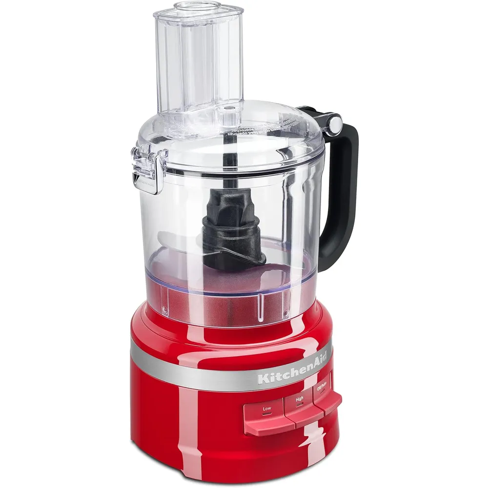 KITCHENAID, PROCESADOR DE ALIMENTOS 7 QT / 6.6 L TRITURA Y REBANA | ROJO IMPERIO