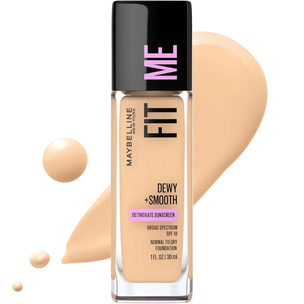 BASE LÍQUIDA FIT ME DEWY + SMOOTH MAYBELLINE