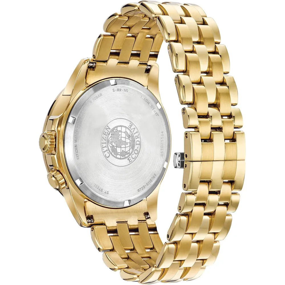 Bulova reloj clásico para hombre de cuarzo multifunción con esfera negra | 43 mm