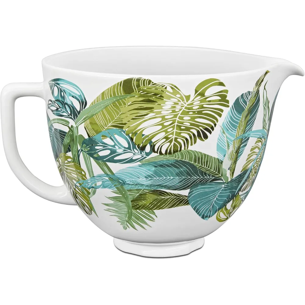 b07ct1rfqt_0_webp.webp KITCHENAID, TAZÓN DE CERÁMICA 5 QT / 4.7 L ESTAMPADO FLORAL TROPICAL