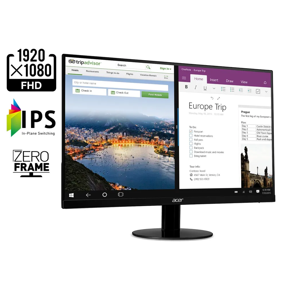 Acer SB220Q BI Monitor 21.5" Full HD IPS Sin Marco