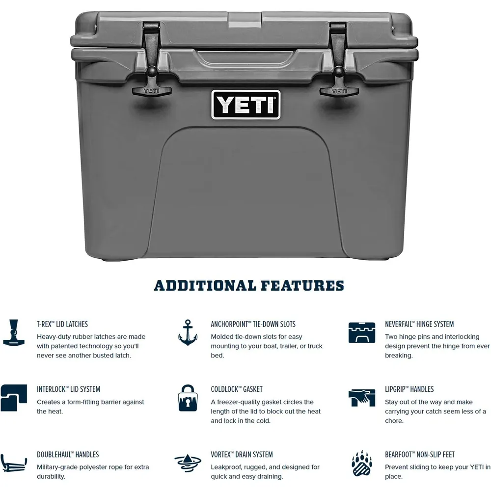 YETI Tundra 35 Cooler Portátil | Gris