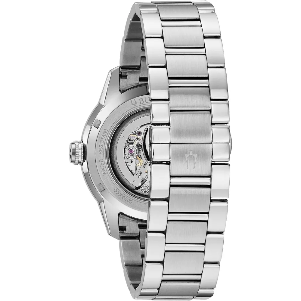 b07dvr5gsy_2_webp.webp Bulova reloj clásico Sutton automático hombre acero inoxidable brazalete | Plateado