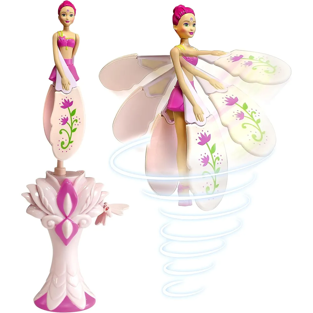SKY DANCERS muñeca voladora 11"/28 cm con accesorios