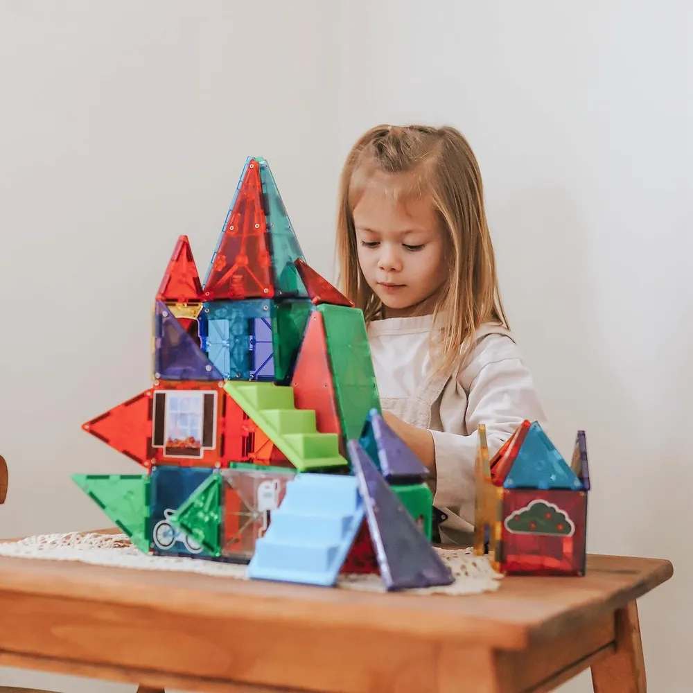 MAGNA-TILES - Casa 28-piezas set de construcción magnético