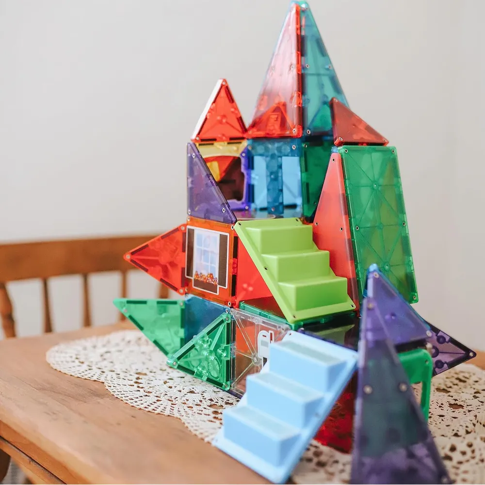 MAGNA-TILES - Casa 28-piezas set de construcción magnético