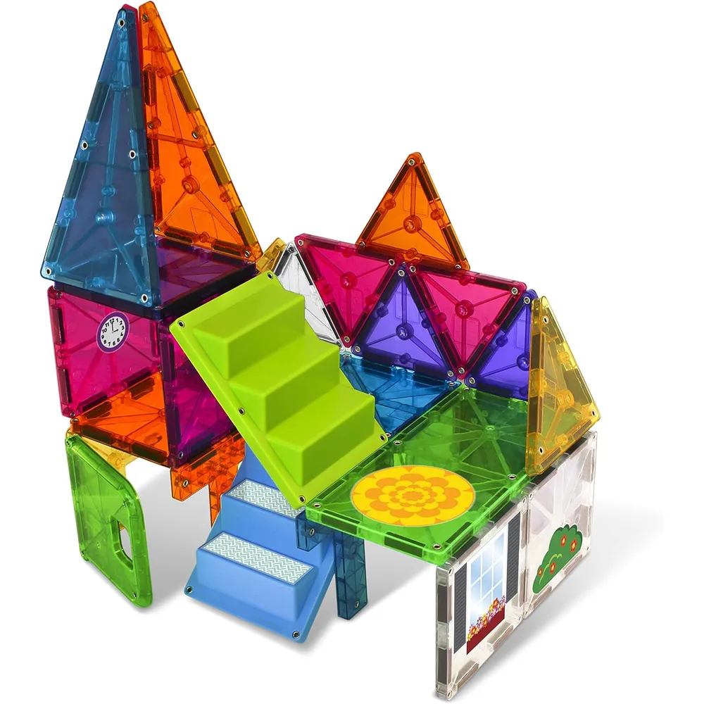 MAGNA-TILES - Casa 28-piezas set de construcción magnético