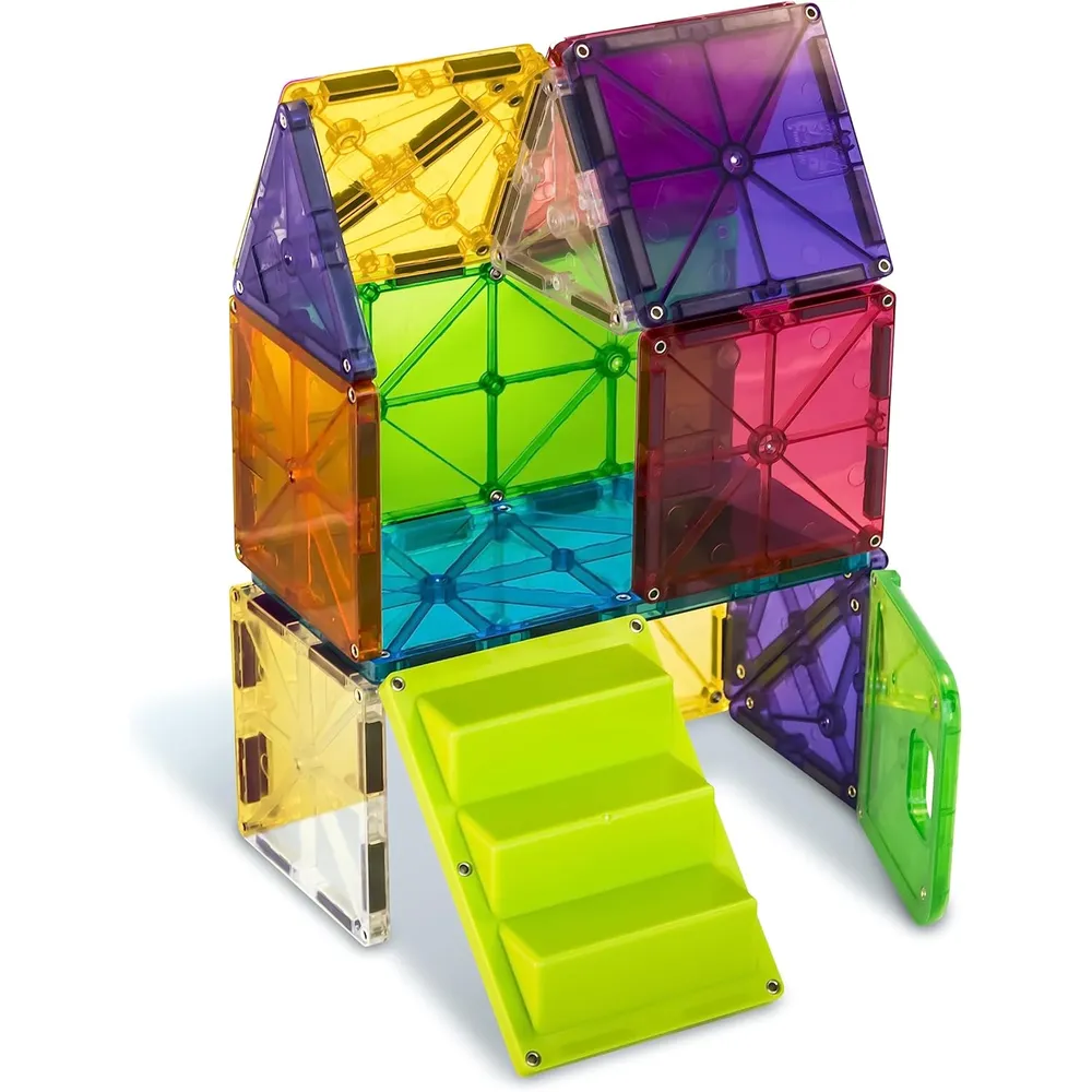 MAGNA-TILES - Casa 28-piezas set de construcción magnético