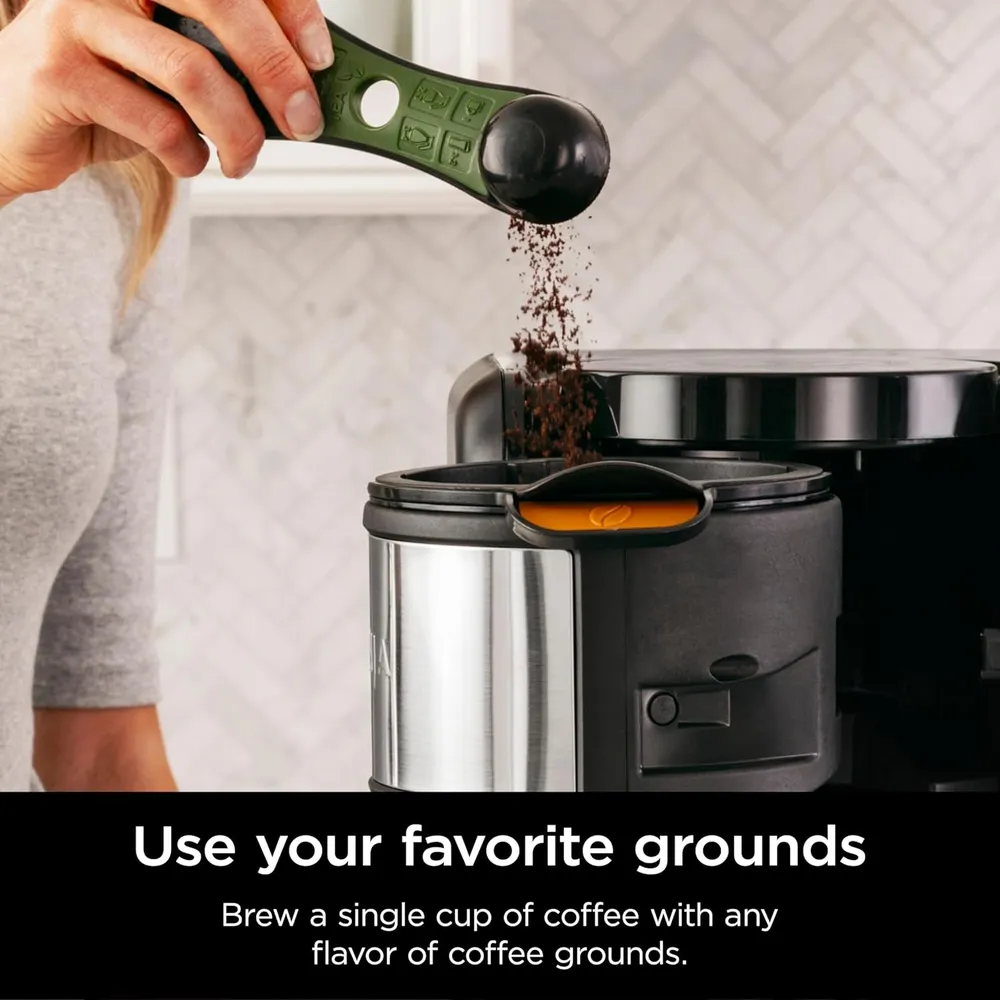 NINJA CAFETERA PLEGABLE SPECIALTY 10 TAZAS / 1.5 L CON JARRA DE VIDRIO | NEGRO