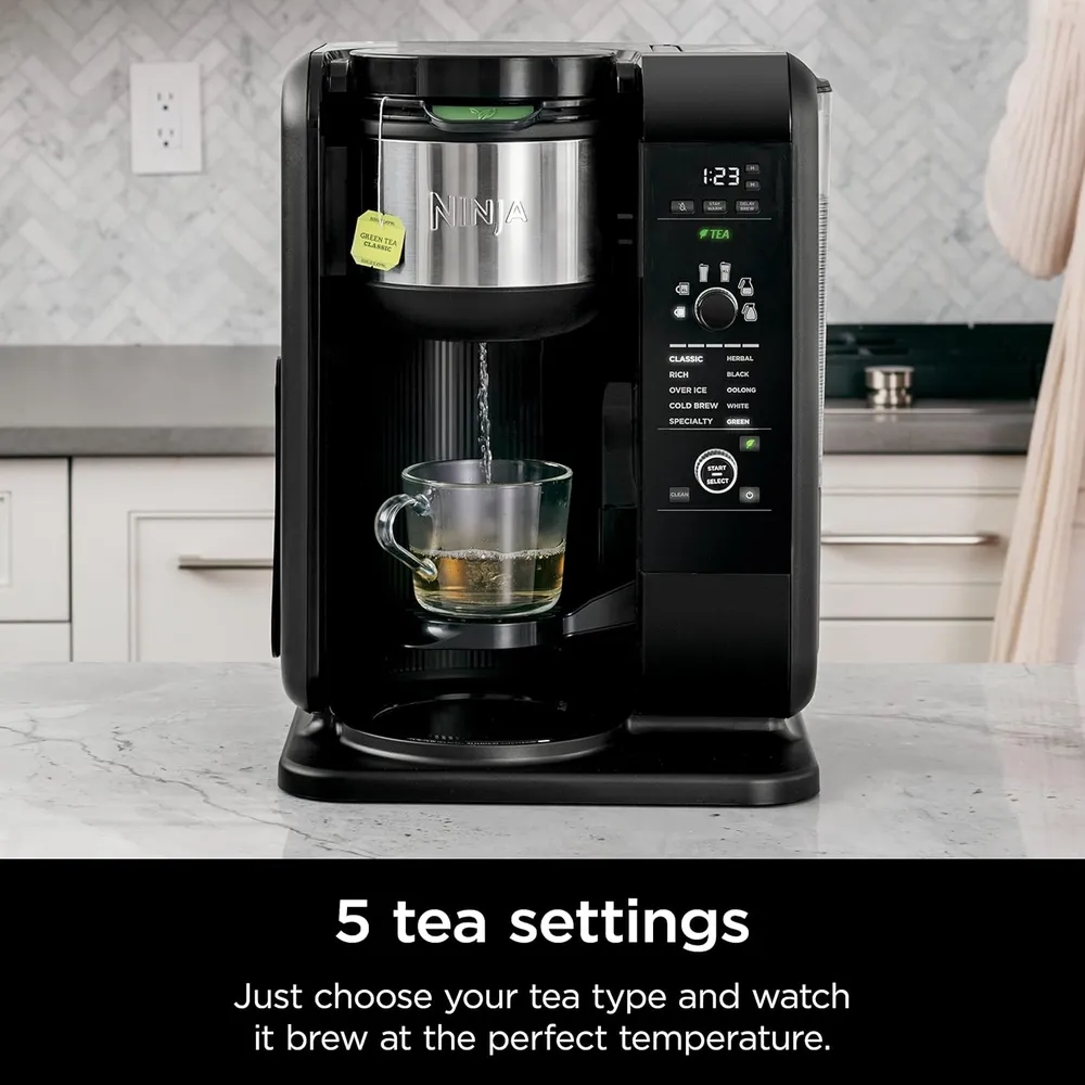 NINJA CAFETERA PLEGABLE SPECIALTY 10 TAZAS / 1.5 L CON JARRA DE VIDRIO | NEGRO