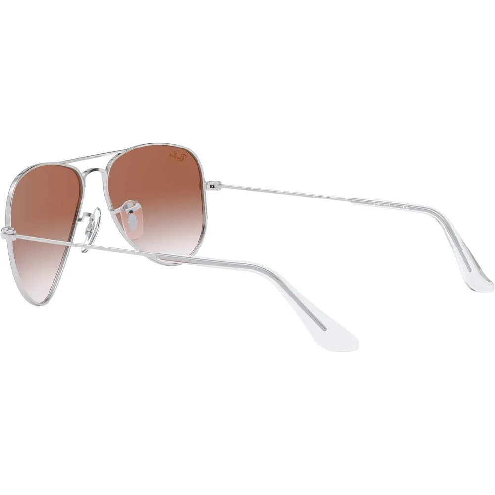 Ray-Ban Junior RJ9506S Gafas de sol para niños | Red on Silver / Clear Red Mirror