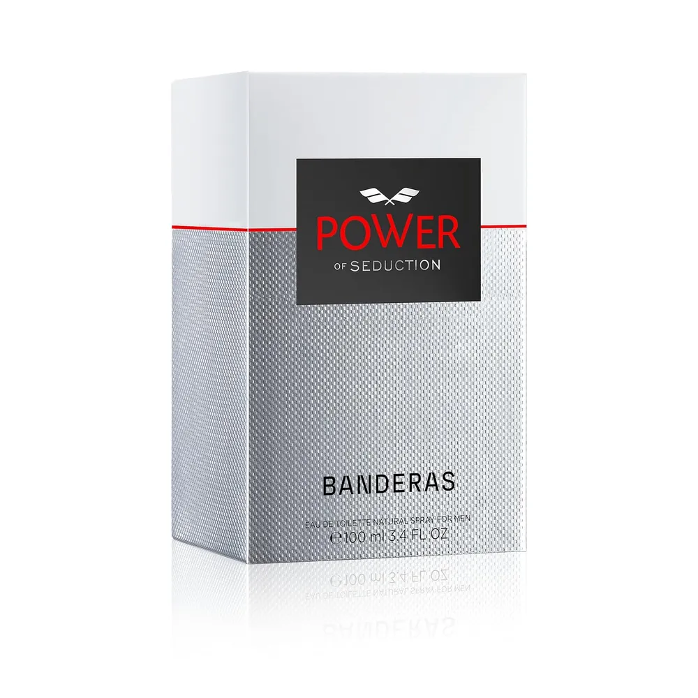 PERFUME BANDERAS POWER OF SEDUCTION EAU DE TOILETTE 3.4 OZ / 100 ML
