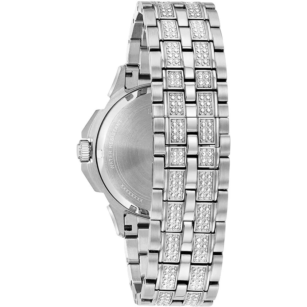 Bulova 96C134 reloj Octava para hombre con cronógrafo y esfera con cristales | 41.5 mm - StainlessSteel