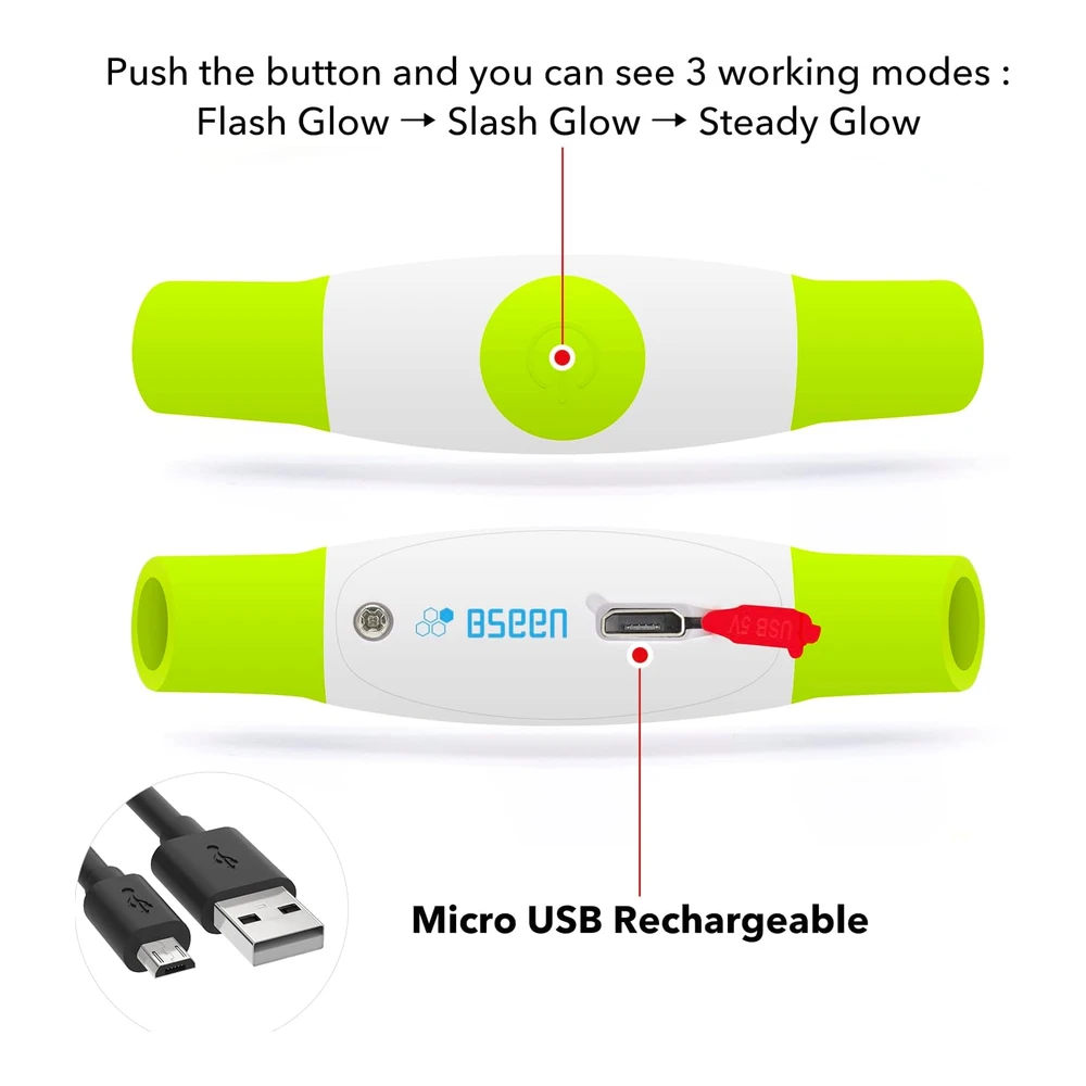b07g994pss_1.webp Bseen - Collar para Perro con Luz Led Recargable Por USB - Collar de Seguridad para Mascotas que Hace que Tus Queridos Perros Sean Vistos Por La Noche para Perros Pequeños - Medianos y Grandes