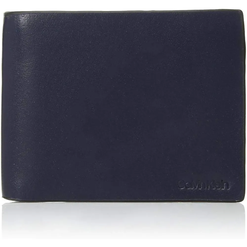 BILLETERA CALVIN KLEIN BIFOLD NAVY OSCURO HOMBRE