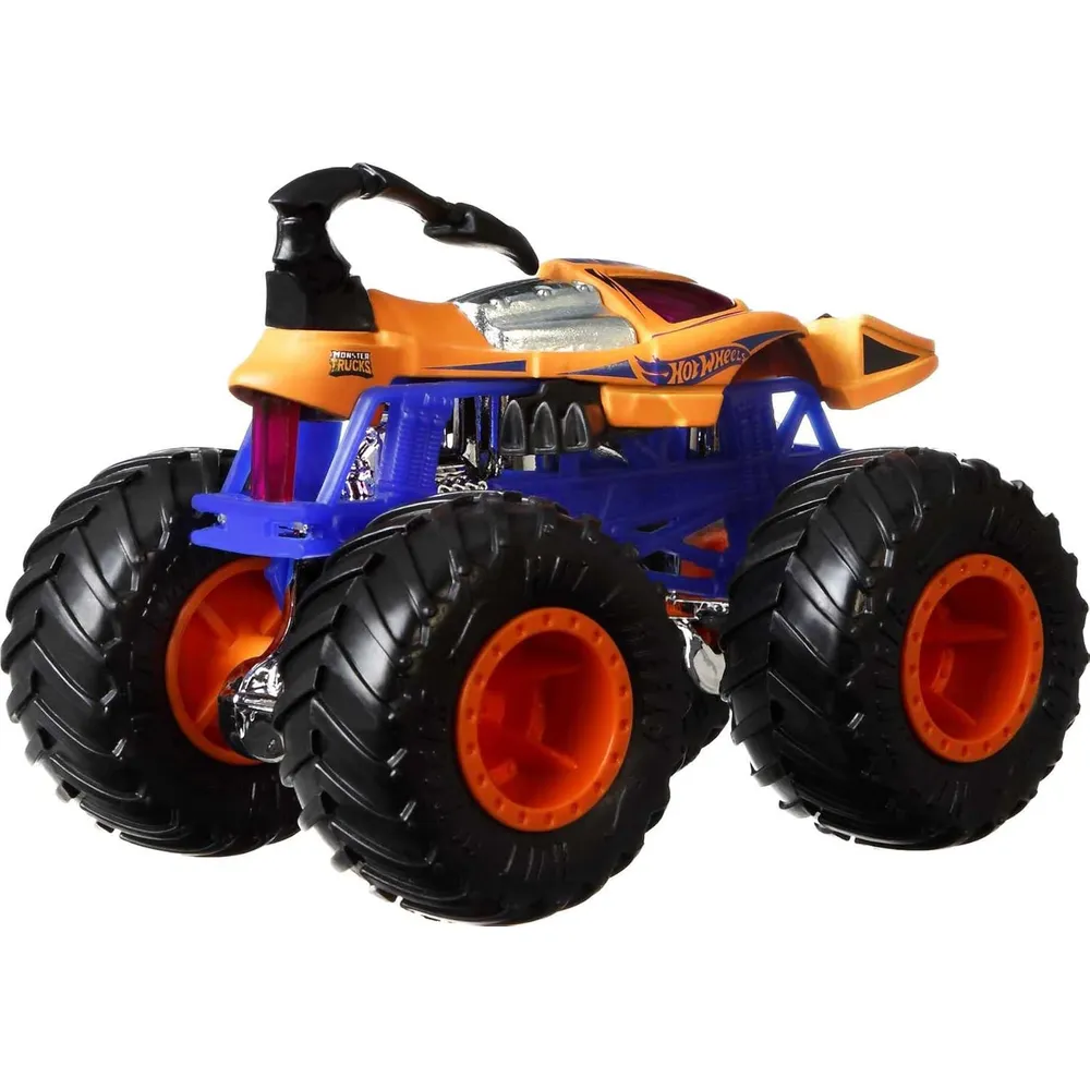 HOT WHEELS MONSTER TRUCKS SET 4 PZS (ESTILOS DIVERSOS)