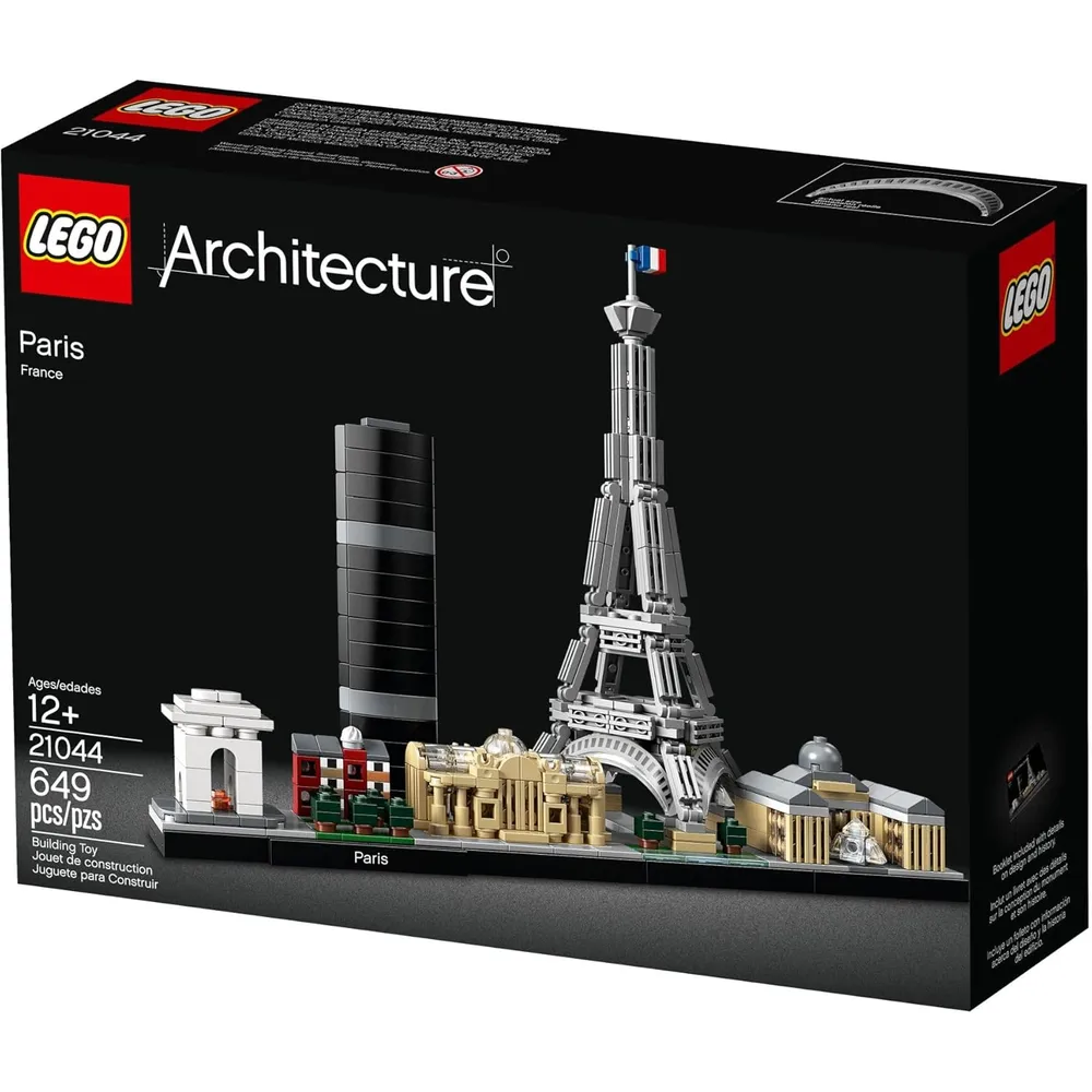 Lego Architecture maqueta de París set decorativo y regalo arquitectónico