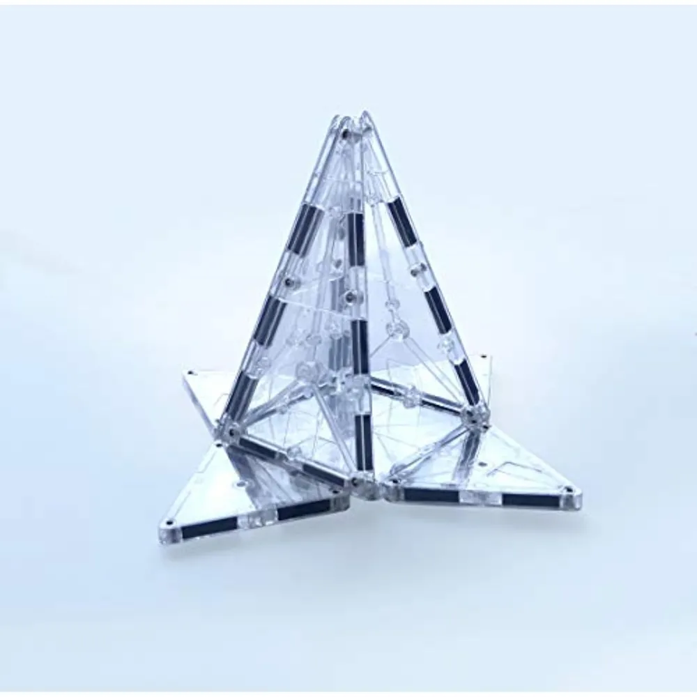 MAGNA-TILES - Ice 16-piezas de construcción magnético