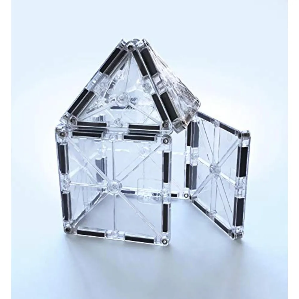 MAGNA-TILES - Ice 16-piezas de construcción magnético