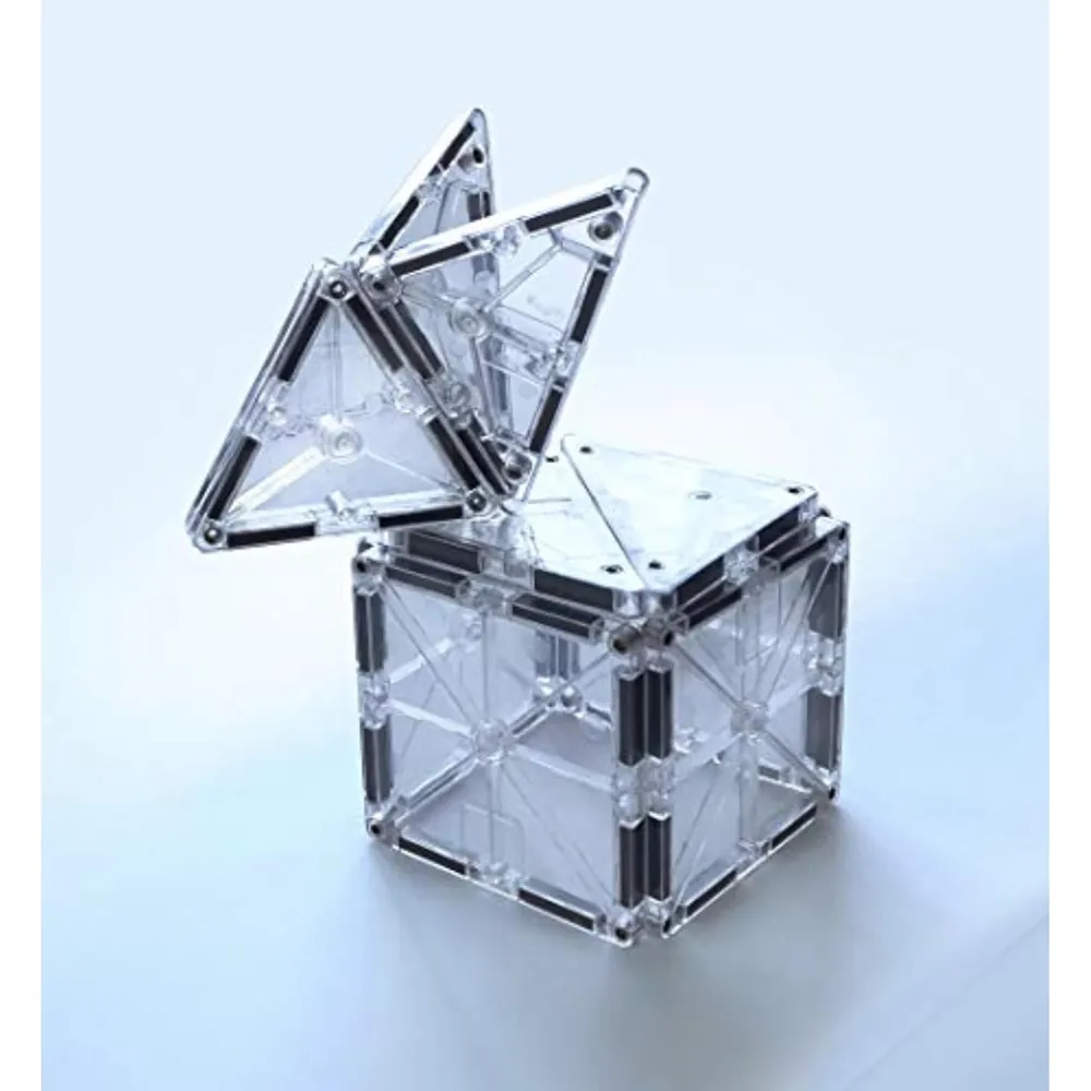 MAGNA-TILES - Ice 16-piezas de construcción magnético