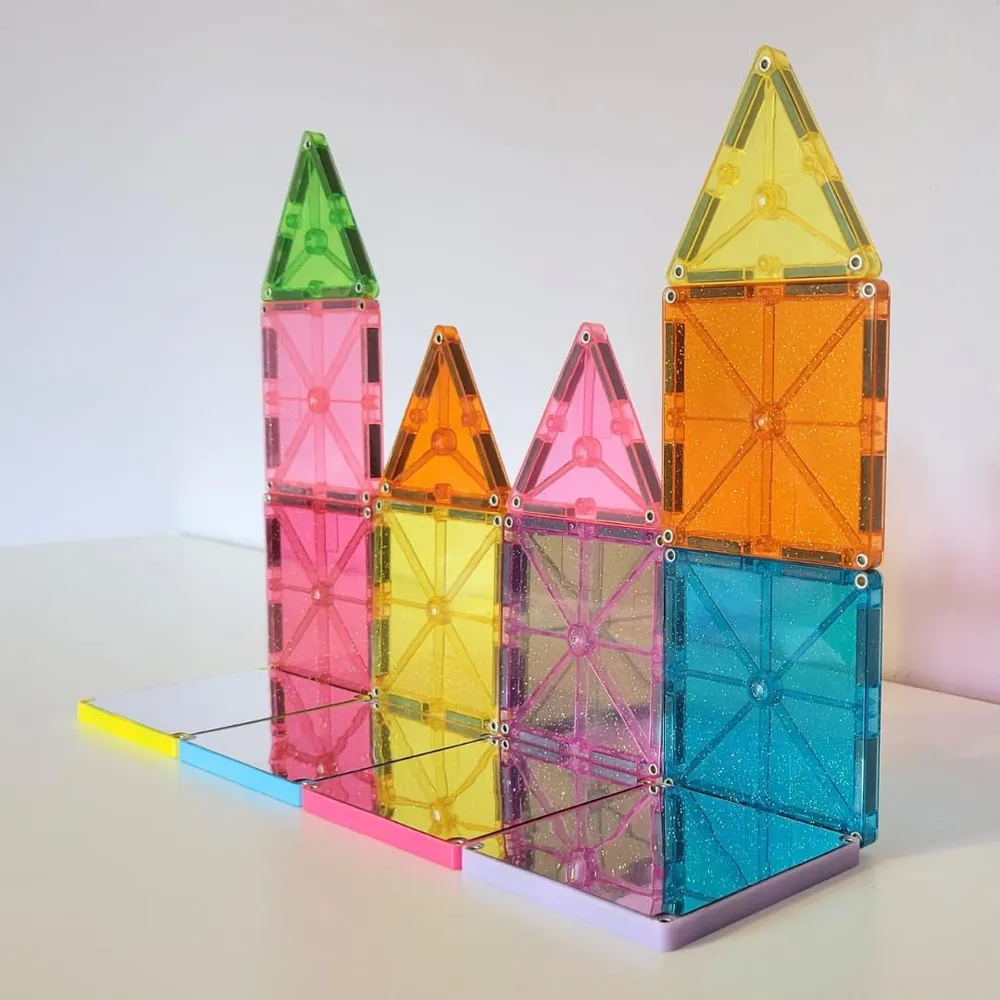 MAGNA-TILES - Stardust 15-piezas set de construcción magnético