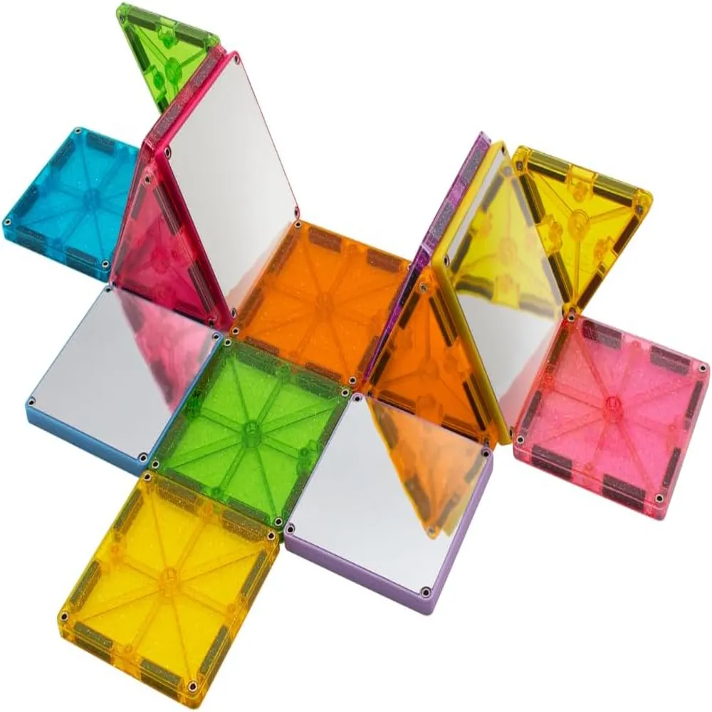 MAGNA-TILES - Stardust 15-piezas set de construcción magnético