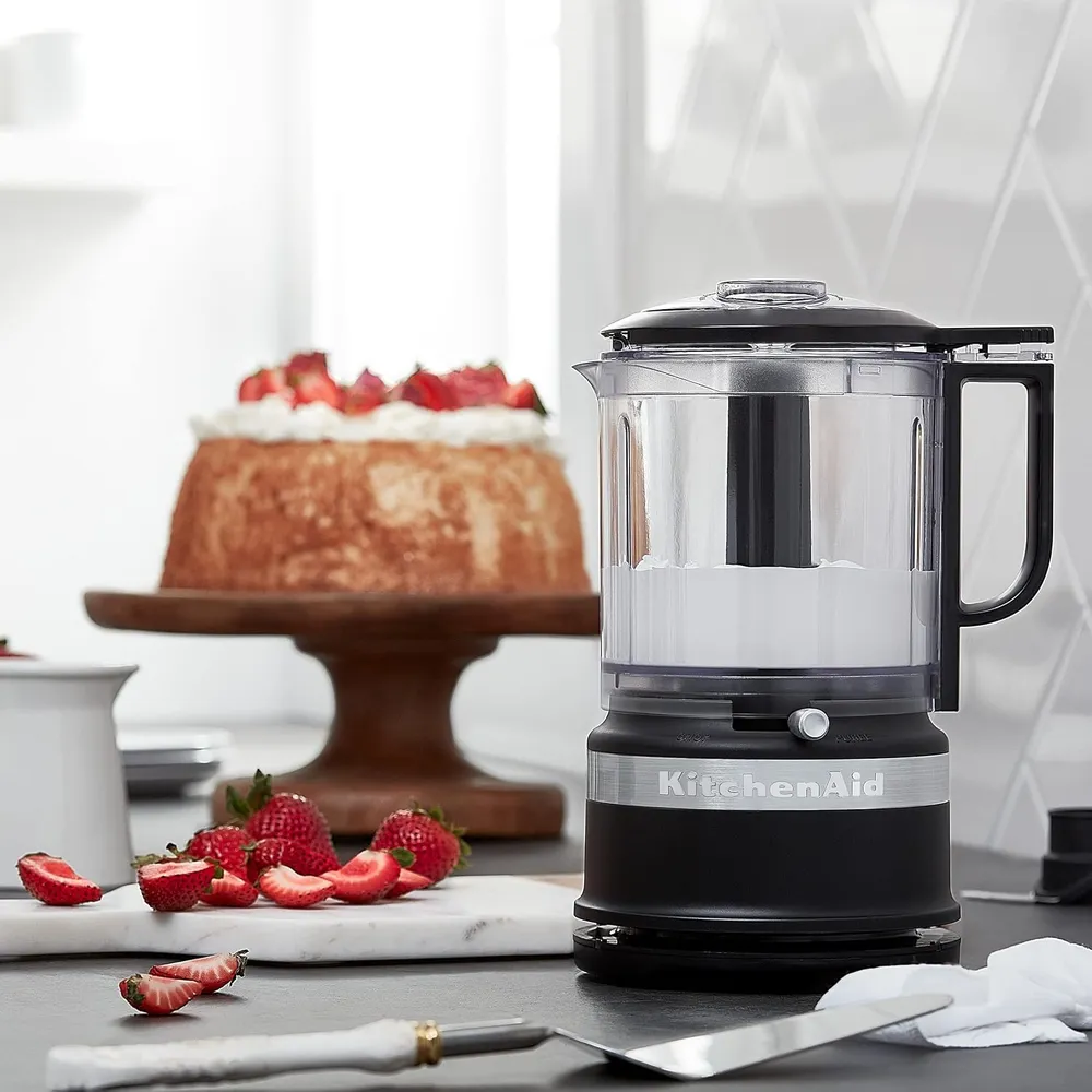 KITCHENAID KFC0516BM, PICADORA DE ALIMENTOS 5 QT / 4.7 L | NEGRO MATE