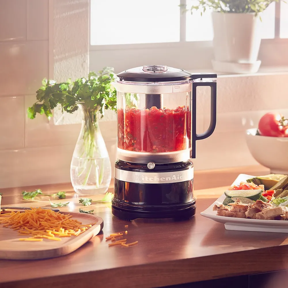 KITCHENAID KFC0516OB, PICADORA DE ALIMENTOS 5 QT / 4.7 L | NEGRO ÓNIX
