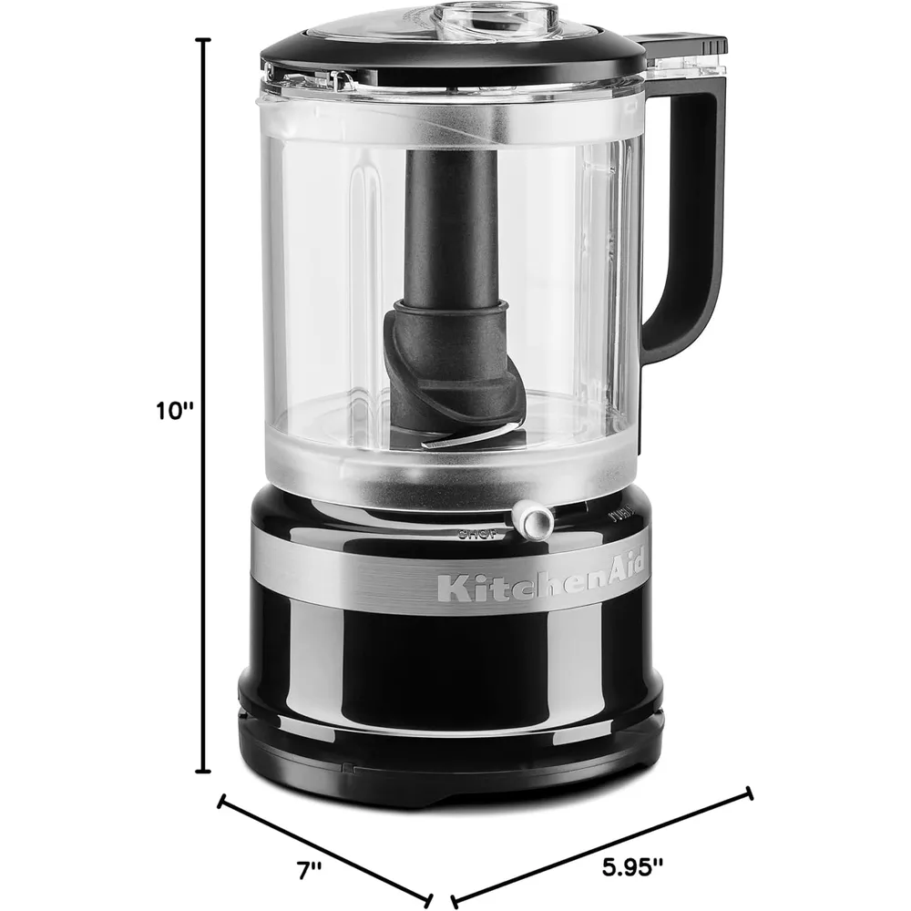 KITCHENAID KFC0516OB, PICADORA DE ALIMENTOS 5 QT / 4.7 L | NEGRO ÓNIX