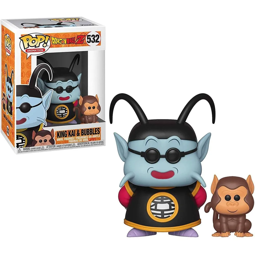 Funko Pop | King Kai y Bubbles de Dragon Ball Z