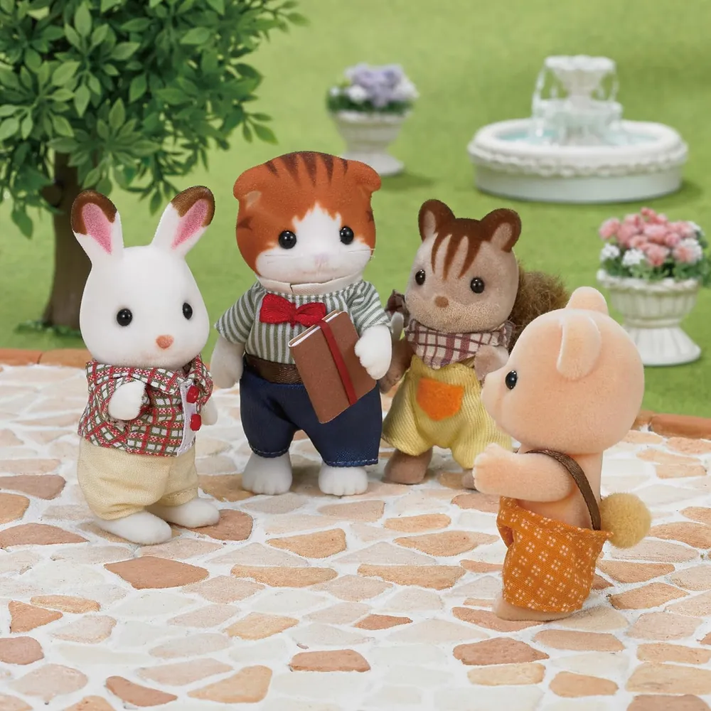 MUÑECA SYLVANIAN FAMILIES FAMILIA GATOS MAPLE