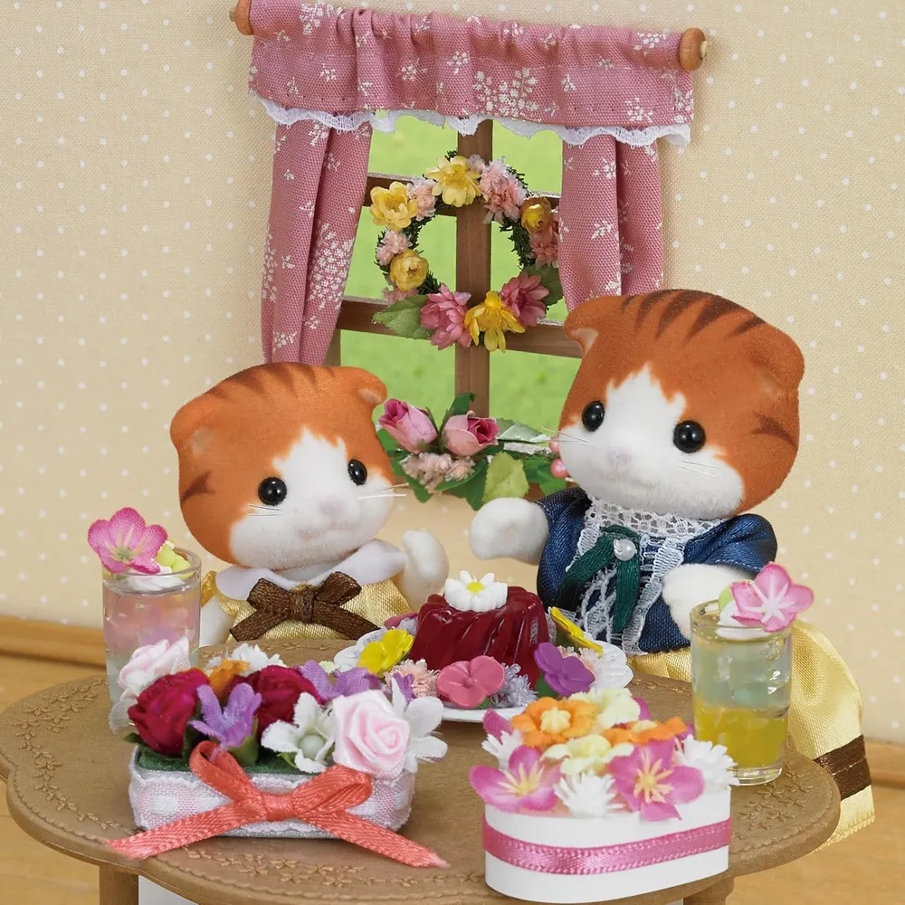MUÑECA SYLVANIAN FAMILIES FAMILIA GATOS MAPLE