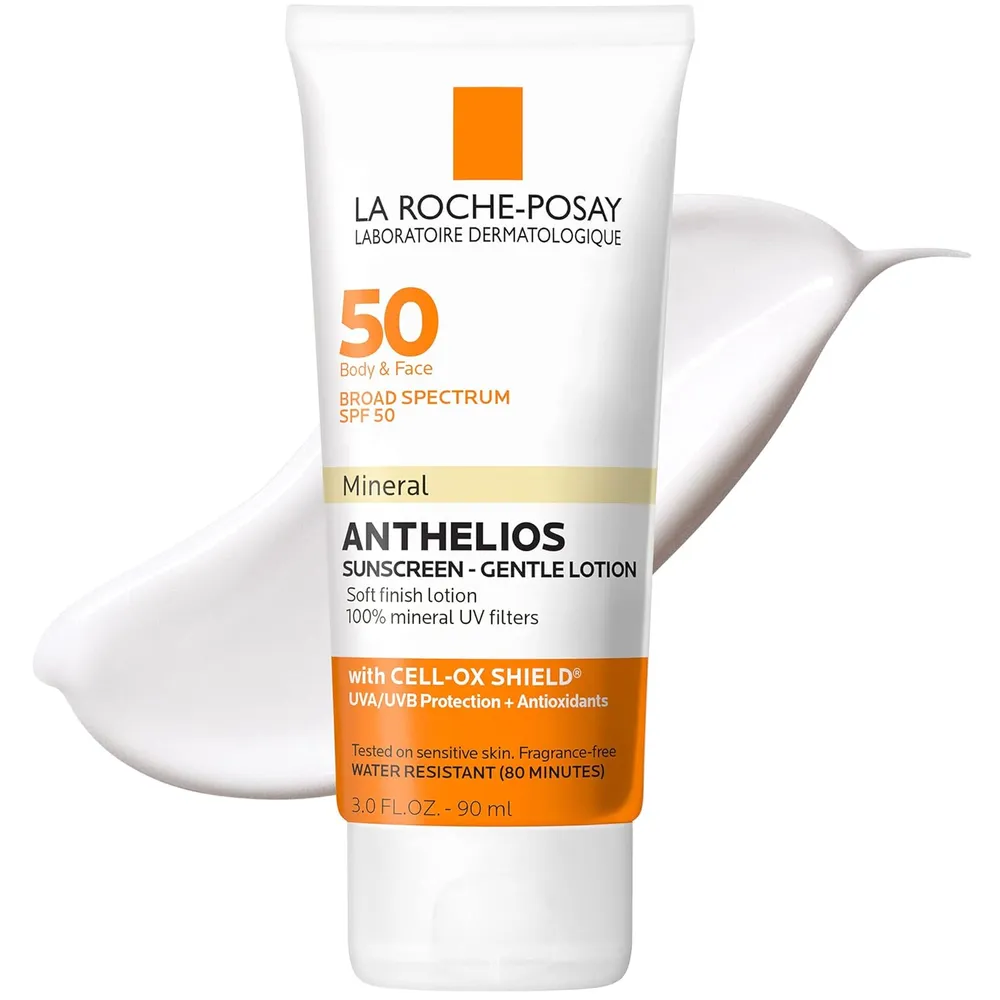 PROTECTOR SOLAR MINERAL SPF 50 ROSTRO Y CUERPO ANTHELIOS LA ROCHE-POSAY 3 OZ / 90 ML