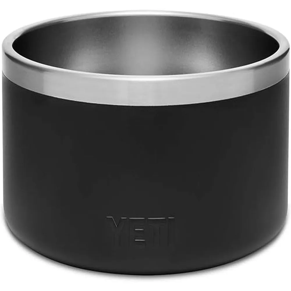 YETI Boomer 8 Tazón De Acero Inoxidable Para Perro de 64 oz | Negro