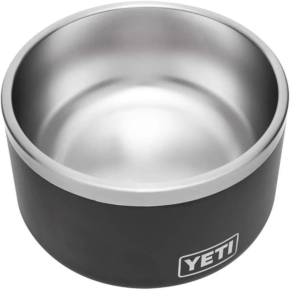 YETI Boomer 8 Tazón De Acero Inoxidable Para Perro de 64 oz | Negro