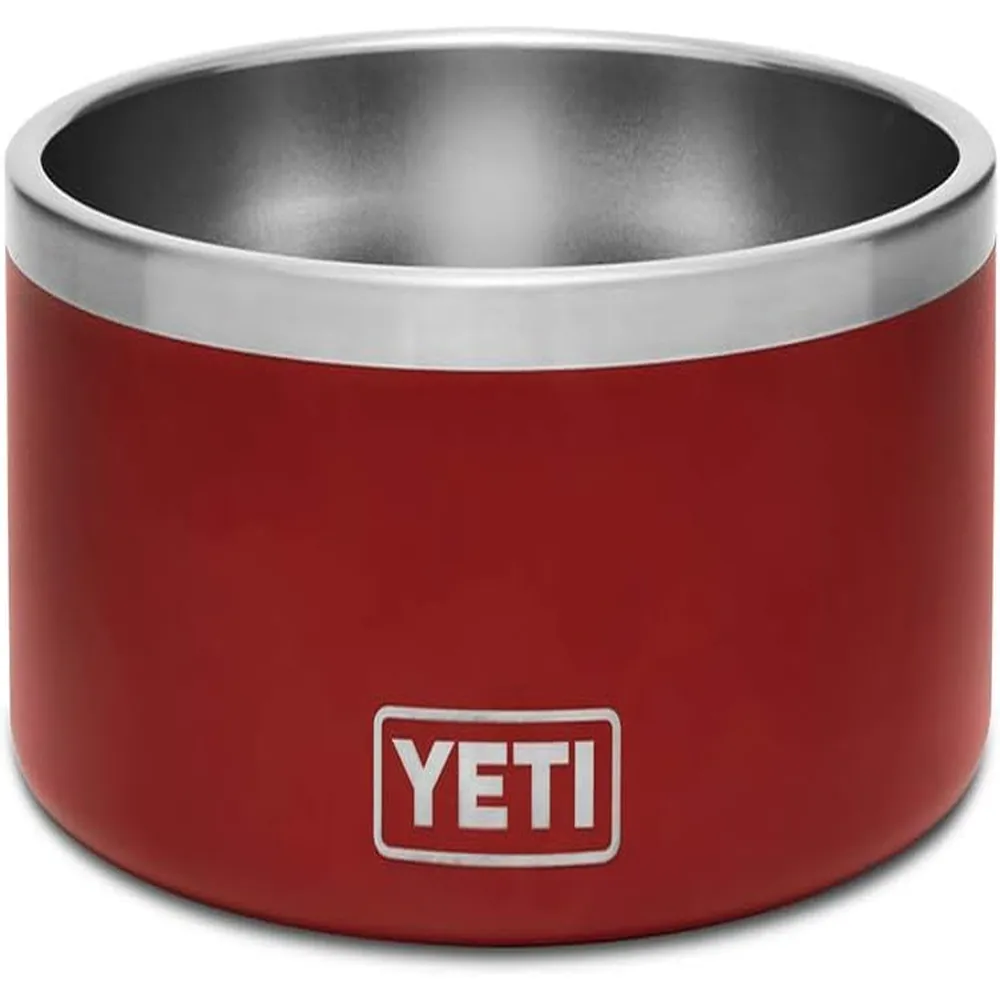 YETI Boomer 8 Tazón De Acero Inoxidable Para Perro de 64 oz | Rojo