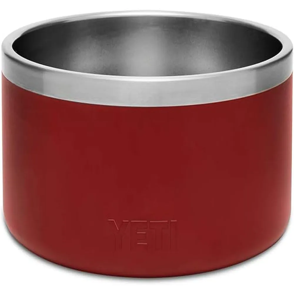 YETI Boomer 8 Tazón De Acero Inoxidable Para Perro de 64 oz | Rojo
