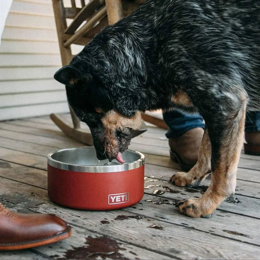 YETI Boomer 8 Tazón De Acero Inoxidable Para Perro de 64 oz | Rojo