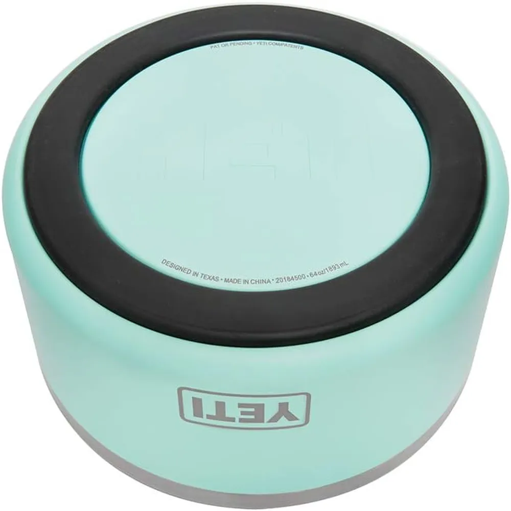 b07j2trx9d_2_webp.webp YETI Boomer 8 Tazón De Acero Inoxidable Para Perro de 64 oz | Verde Agua