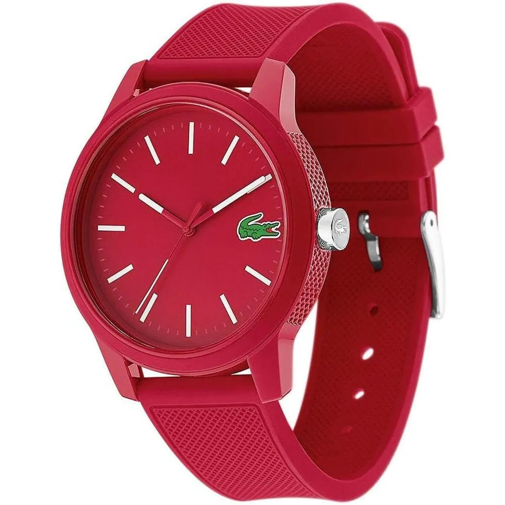 RELOJ LACOSTE 12.12 CUARZO HOMBRE - RED/WHITE