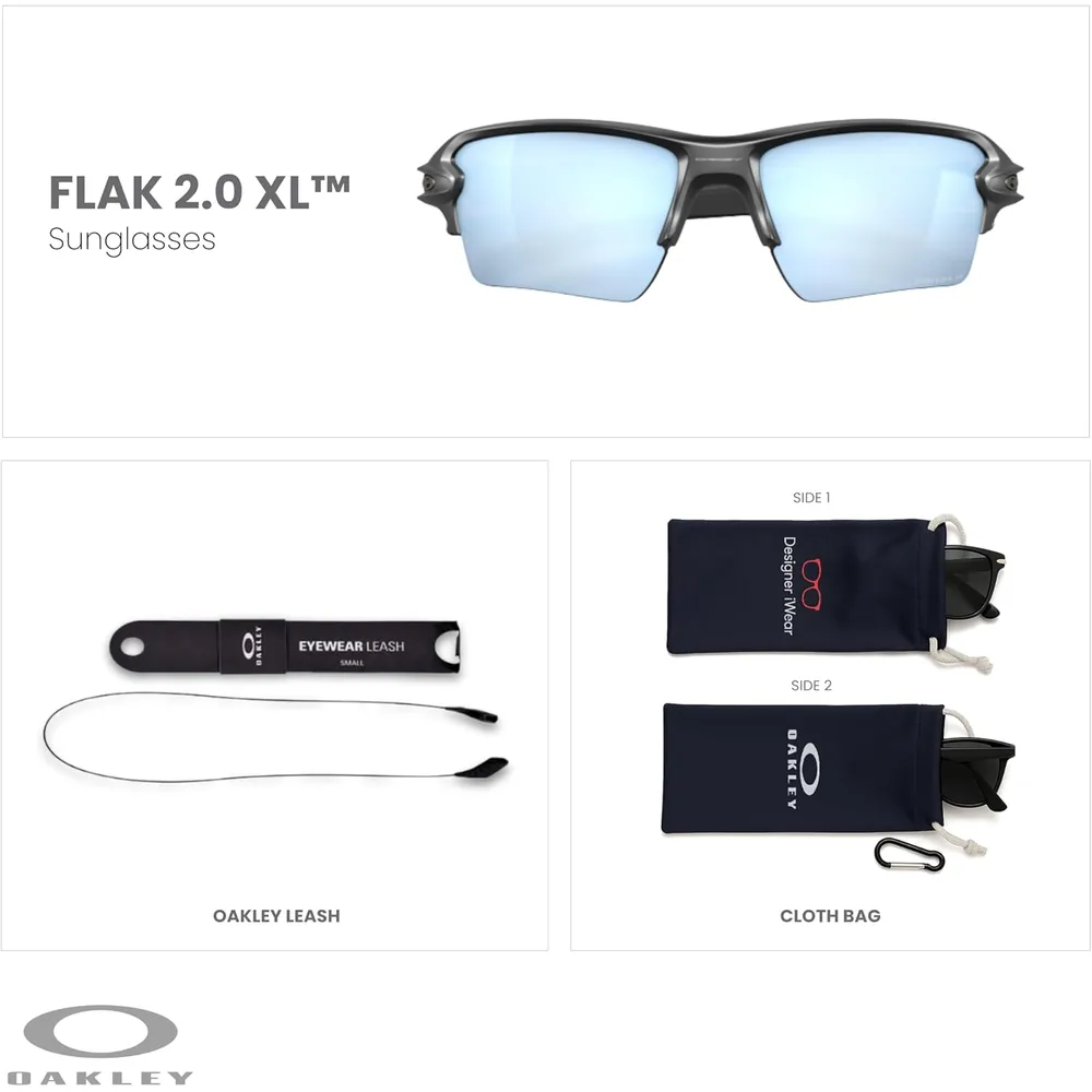 Oakley Flak 2.0 XL OO9188 Gafas de Sol para Hombre y accesorios