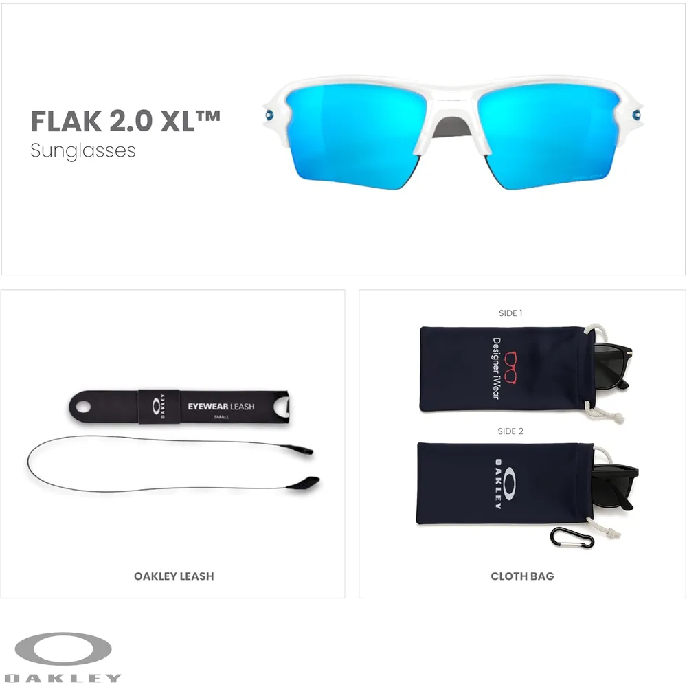 Oakley Flak 2.0 XL OO9188 Gafas de Sol para Hombre y accesorios