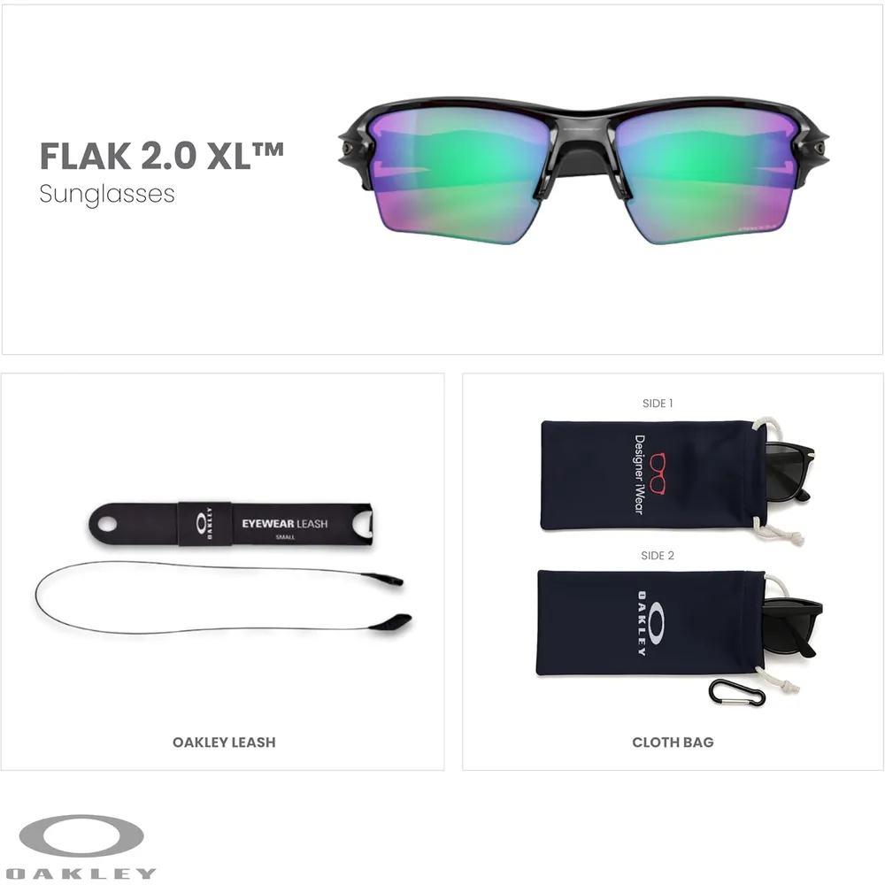 Oakley Flak 2.0 XL OO9188 Gafas de Sol para Hombre y accesorios