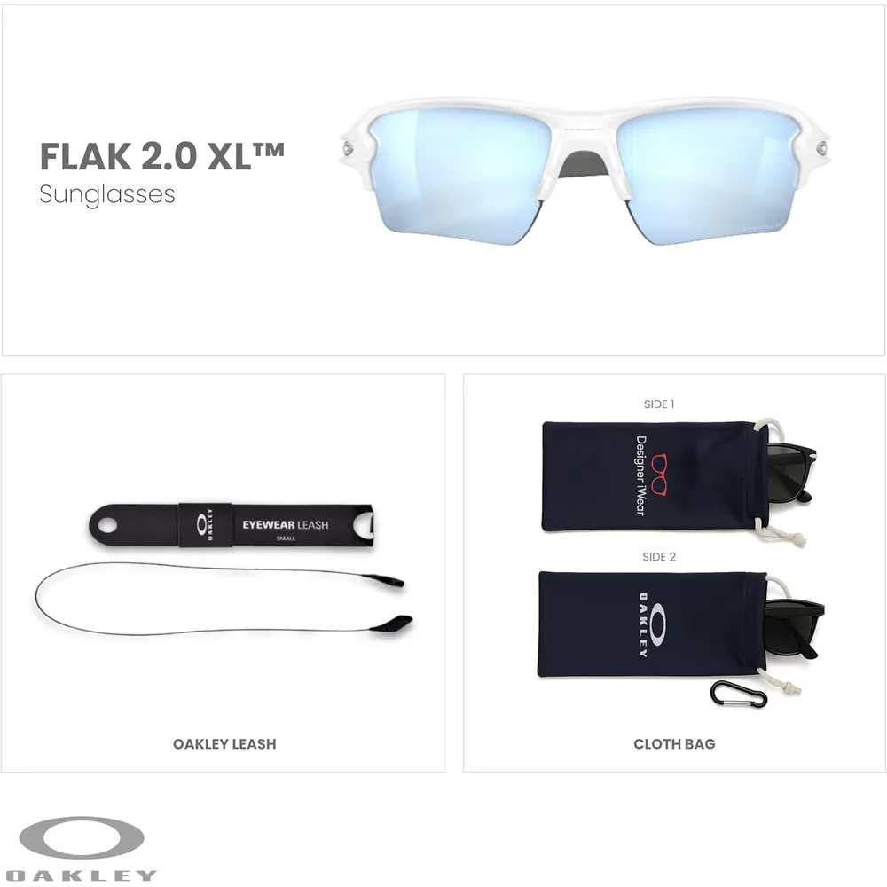 Oakley Flak 2.0 XL OO9188 Gafas de Sol para Hombre y accesorios