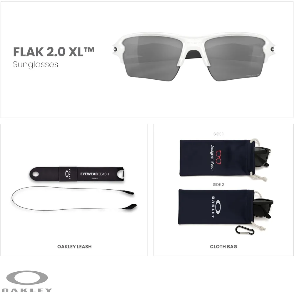 Oakley Flak 2.0 XL OO9188 Gafas de Sol para Hombre y accesorios