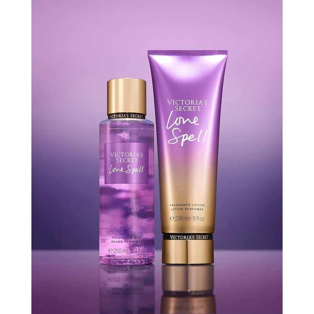 BODY LOTION LOVE SPELL VICTORIA SECRET MUJER 8 OZ / 236 ML