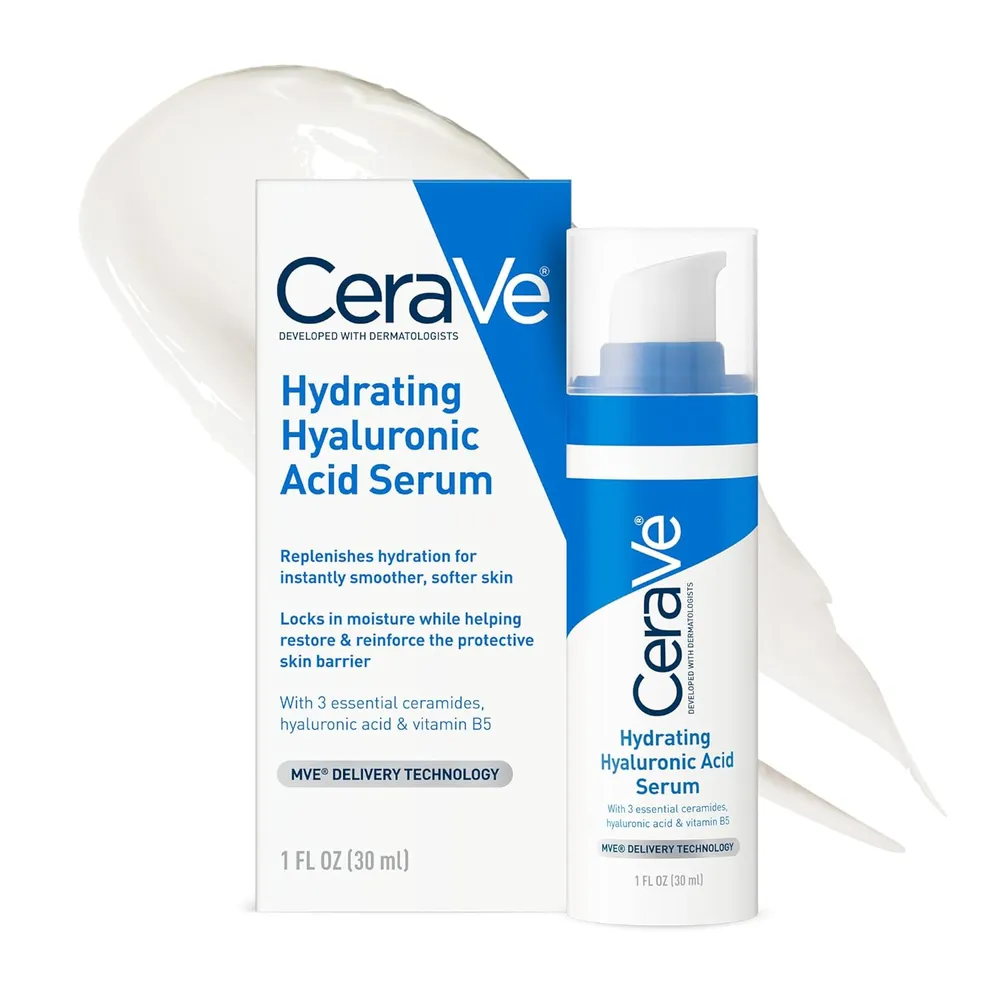 CERAVE SUERO FACIAL DE ÁCIDO HIALURÓNICO CON VITAMINA B5 1 OZ / 30 ML