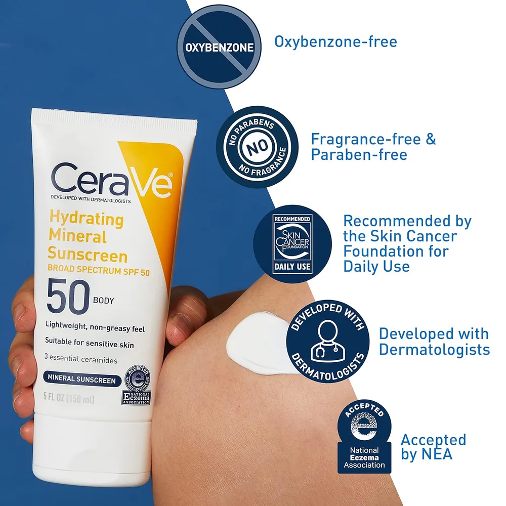 CERAVE PROTECTOR SOLAR CORPORAL FPS 50 - 5 OZ / 150 ML