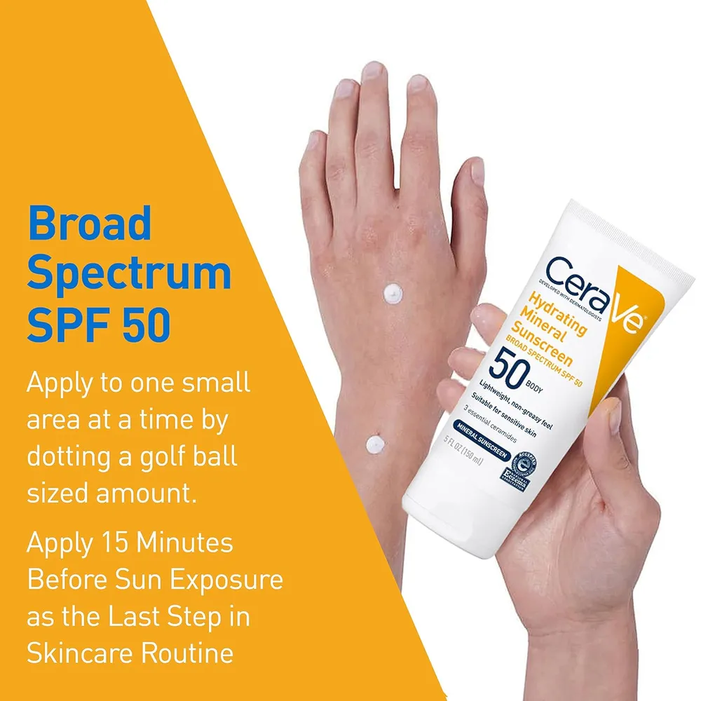 CERAVE PROTECTOR SOLAR CORPORAL FPS 50 - 5 OZ / 150 ML