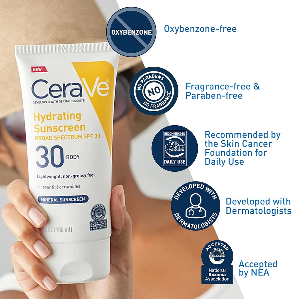 CERAVE PROTECTOR SOLAR CORPORAL FPS 30 - 5 OZ / 150 ML